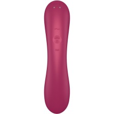 SATISFYER - CURVE TRINITY 1 AIR PULSE VIBRATION RED