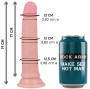 ROCKARMY - LIQUID SILICONE PREMIUM AVENGER REALISTIC 19 CM -O- 3.98 CM