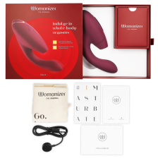 WOMANIZER - DUO 2 ESTIMULADOR BORDEAUX