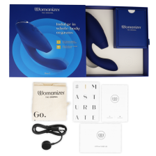 WOMANIZER - DUO 2 STIMULATEUR BLEU