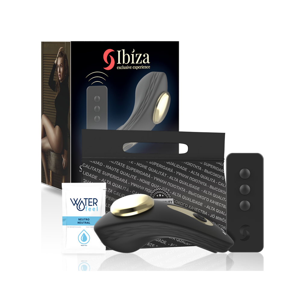 IBIZA - CONTROLE REMOTO VIBRADOR DE CALAS DE SILICONE