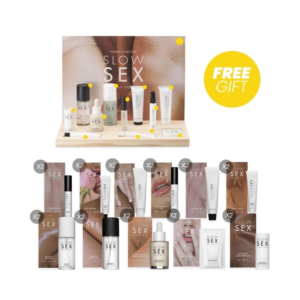 PROMOTION BIJOUX - SLOW SEX + AFFICHAGE AVEC TESTEURS