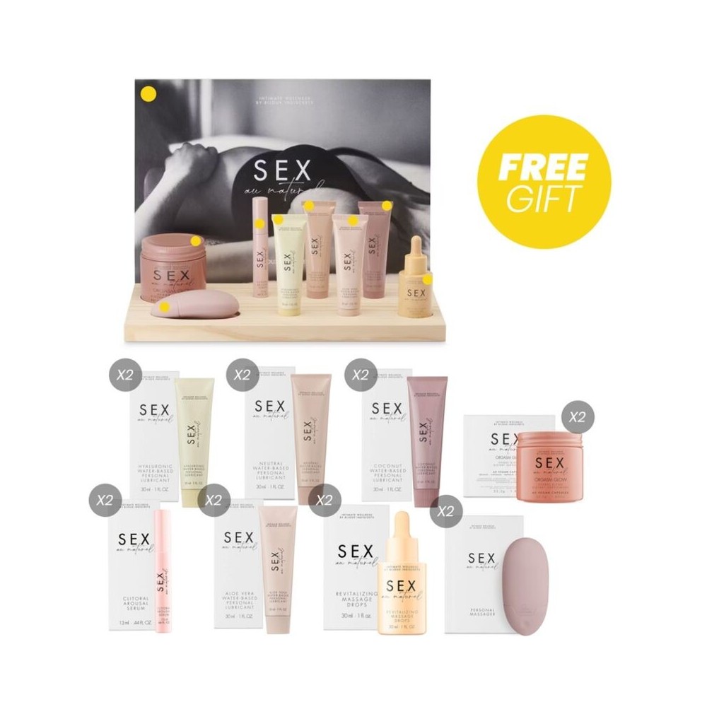 PROMOÇÃO BIJOUX - AU NATUREL + DISPLAY COM TESTADORES