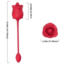 ARMONY - STIMULATEUR ROSE & VIBRATEUR COLA ROUGE