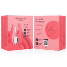 WOMANIZER - LIBERTY 2 STIMOLATORE CLITORIDE & VENTOSA ROSA