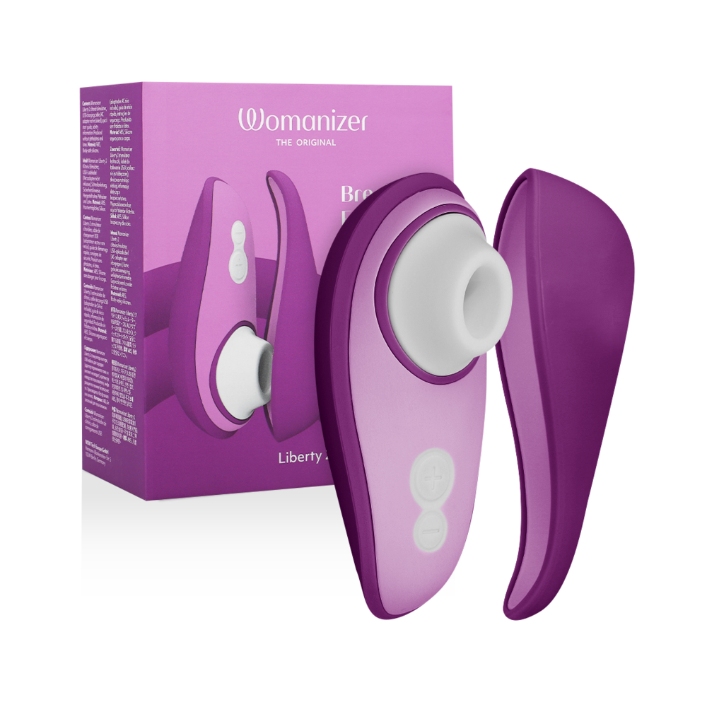 WOMANIZER - LIBERTY 2 CLITORIS STIMULATOR & SUCKER VIOLET