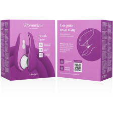 WOMANIZER - LIBERTY 2 KLITORIS-STIMULATOR & SAUGER VIOLET