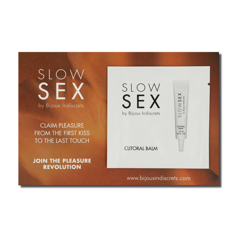BIJOUX INDISCRETS - SLOW SEX CLITORIS STIMULATING BALM 2 ML