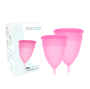 STERCUP - FDA SILIKON-MENSTRUALCUP PACKUNGSGRÖSSE S + L ROSA