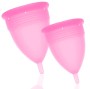 STERCUP - FDA SILIKON-MENSTRUALCUP PACKUNGSGRÖSSE S + L ROSA