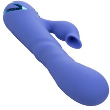 CALEXOTICS - L.A LOVE VIBRATOR & SUCKER BLUE BY CALIFORNIA DREAMING