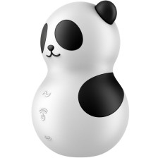 SATISFYER - POCKET PANDA STIMULATEUR & VIBRATEUR NOIR ET BLANC