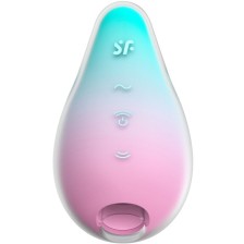 SATISFYER - MERMAID VIBES STIMOLATORE E VIBRATORE MENTA E ROSA