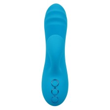 CALEXOTICS - SUNSET BEACH SEDUCER VIBRATOR & STIMULATOR 10 FUNCTIONS BLUE