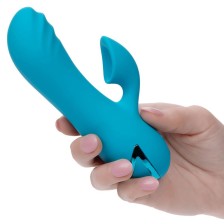 CALEXOTICS - SUNSET BEACH SEDUCER VIBRADOR E ESTIMULADOR 10 FUNÇÕES AZUL