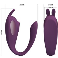 PRETTY LOVE - ESTIMULADOR E VIBRADOR SHEY APLICATIVO GRATUITO LONGA DISTÂNCIA ROXO