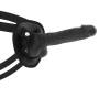 COCK MILLER - HARNAIS + SILICONE DENSITÉ ARTICULABLE COCKSIL NOIR 19,5 CM