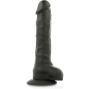 COCK MILLER - HARNESS + SILICONE DENSITY ARTICULABLE COCKSIL BLACK 19.5 CM