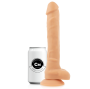 COCK MILLER - HARNESS + SILICONE DENSITY ARTICULABLE COCKSIL 24 CM