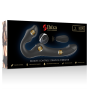 IBIZA - VIBRADOR STRAPLESS DE CONTROLE REMOTO 3 MOTORES 1000 COMBINAÕES.