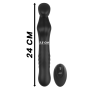 IBIZA - TRGERLOSER VIBRATOR MIT FERNBEDIENUNG UP & DOWN