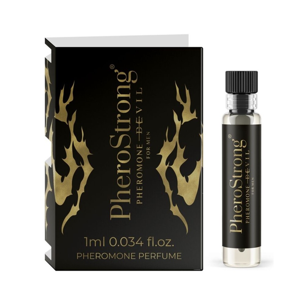 PHEROSTRONG - PARFUM PHÉROMONE DIABLE POUR HOMME 1 ML