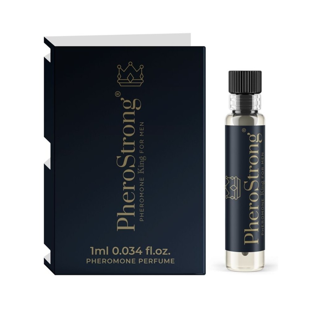 PHEROSTRONG - PARFUM PHÉROMONE KING POUR HOMME 1 ML