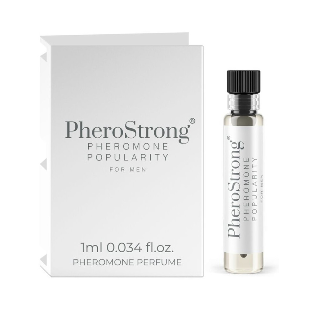 PHEROSTRONG - PARFUM PHÉROMONE POPULARITÉ POUR HOMME 1 ML