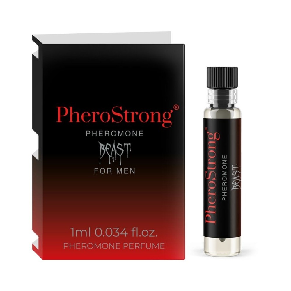 PHEROSTRONG - PARFUM PHÉROMONE BÊTE POUR HOMME 1 ML