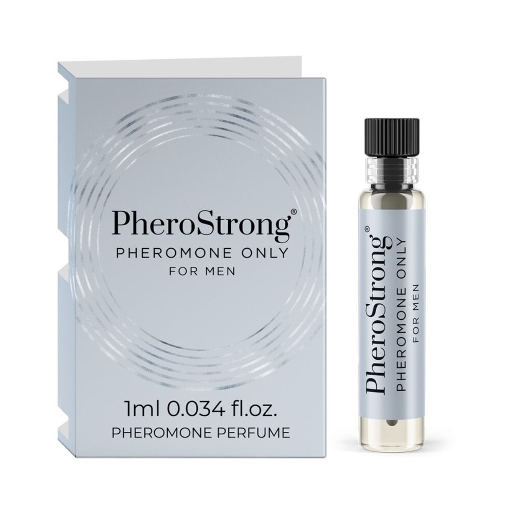 PHEROSTRONG - PARFUM AUX PHÉROMONES UNIQUEMENT POUR HOMMES 1 ML