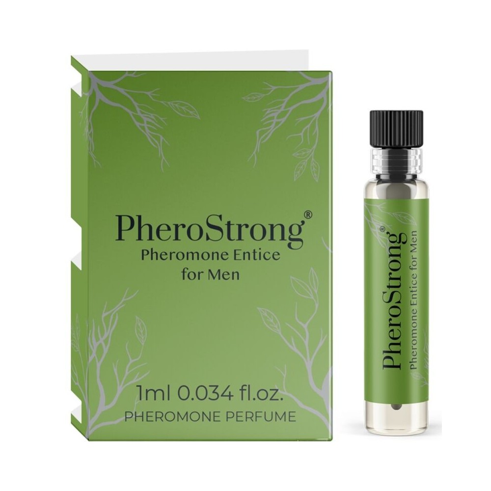 PHEROSTRONG - PARFUM PHÉROMONE ENTICE POUR HOMME 1 ML