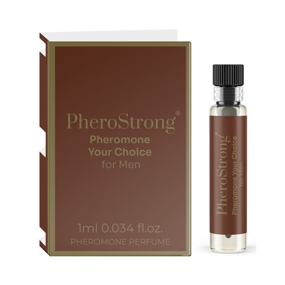 PHEROSTRONG - PARFUM PHÉROMONE AU CHOIX POUR HOMME 1 ML