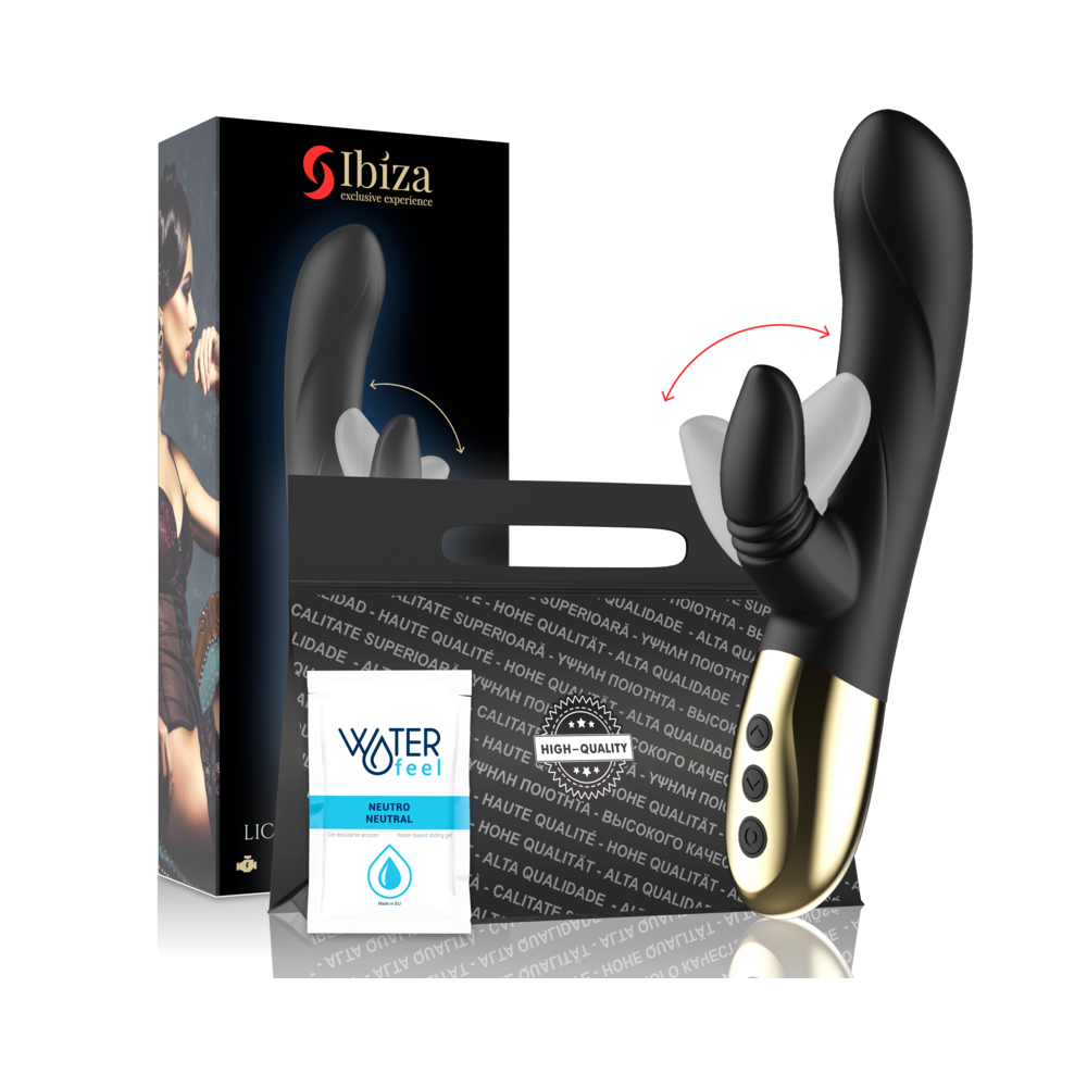 IBIZA - VIBRADOR NOVA EXPERIÊNCIA COM COELHO LAMBER