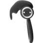 BLACK&SILVER - ANELLO VIBRANTE RICARICABILE BURTON 10V