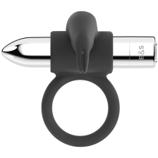 BLACK&SILVER - ANELLO VIBRANTE RICARICABILE BURTON 10V