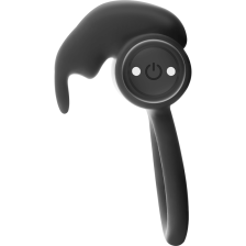 BLACK&SILVER - BURTON VIBRATING RING 10 MODES BLACK