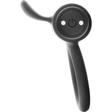 BLACK&SILVER - ANELLO VIBRANTE RICARICABILE CAMERON NERO
