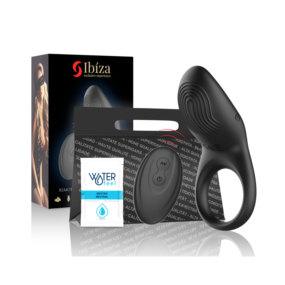 IBIZA - ANEL VIBRADOR DE CONTROLE REMOTO FULL CONTACT