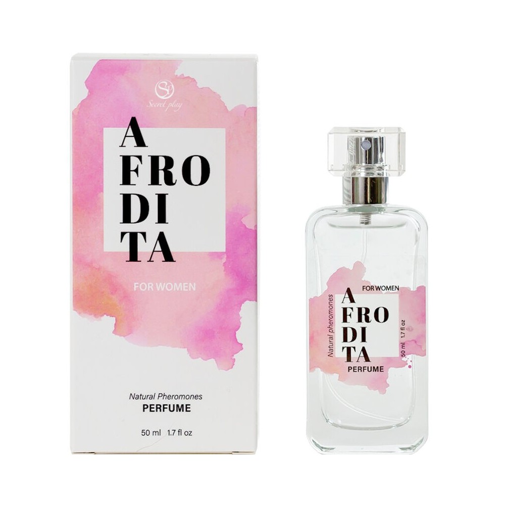 SECRETPLAY - AFRODITE FEROMÔNIOS NATURAIS PERFUME SPRAY 50 ML