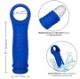 CALEXOTICS - ADMIRAL COPERTURA PER PENE WAVE IN SILICONE LIQUIDO BLU