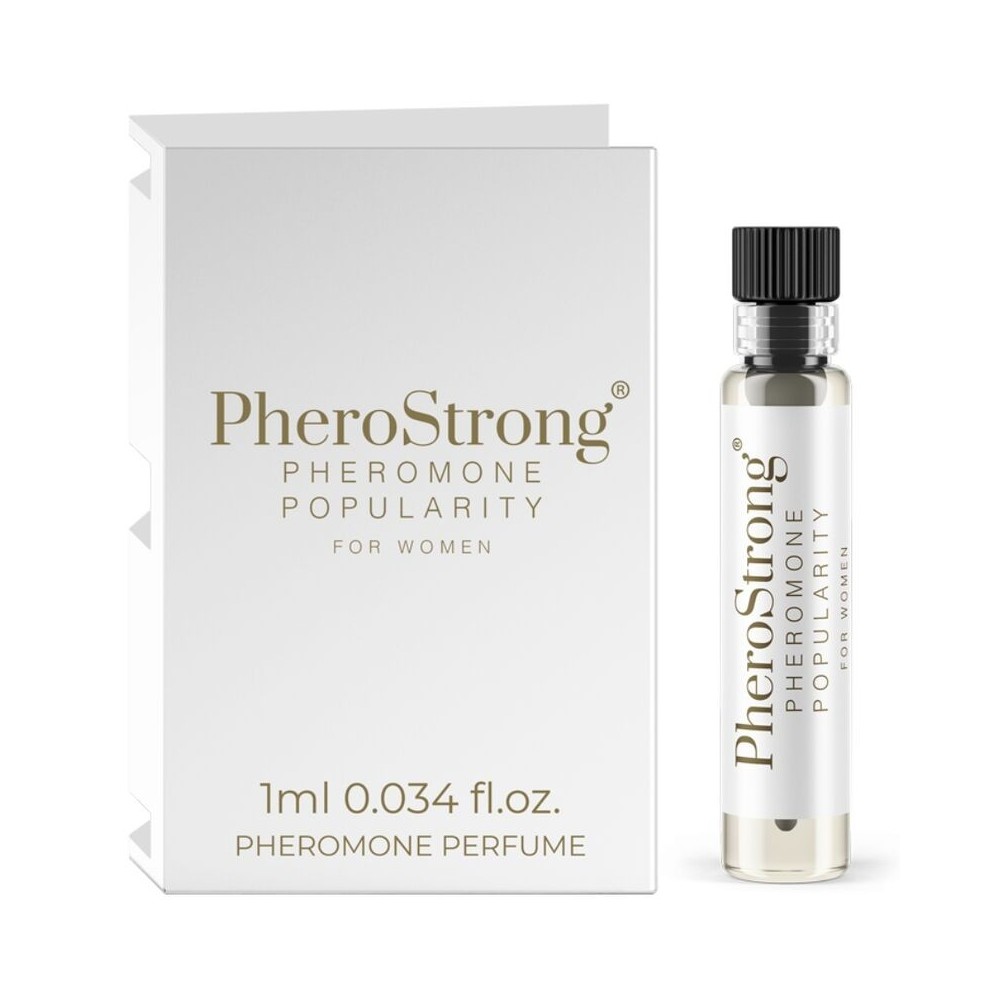 PHEROSTRONG - PARFUM PHÉROMONE POPULARITÉ POUR FEMME 1 ML