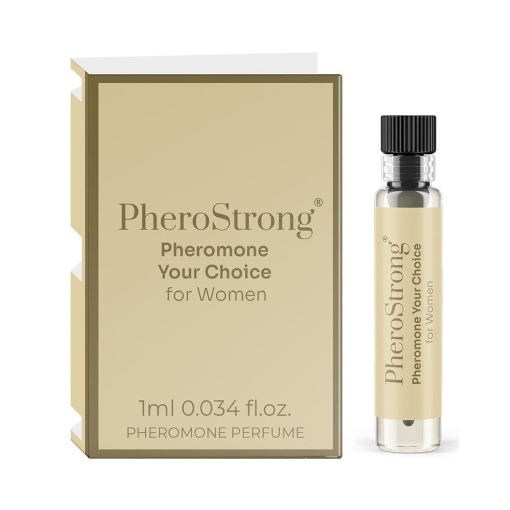 PHEROSTRONG - PHEROMONE PERFUME YOUR CHOICE FOR WOMEN 1 ML