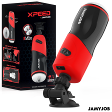 JAMYJOB - MASTURBADOR VAGINA AUTOMÁTICO XPEED 5 MODOS DE SUCÇÃO