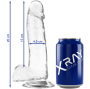 X RAY - KLARER HAHN MIT BLLEN 20 CM -O- 4.5 CM