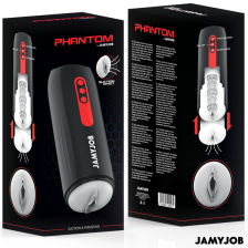 JAMYJOB - MASTURBATORE VAGINA AUTOMATICO PHANTOM 5 MODALITÀ DI ASPIRAZIONE E SPINTA