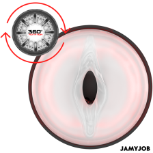 JAMYJOB - MASTURBADOR AUTOMÁTICO DE VAGINA CYCLONE 10 MODOS DE SUCÇÃO E IMPULSO