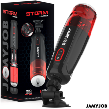 JAMYJOB - MASTURBADOR AUTOMÁTICO DE VAGINA CYCLONE 10 MODOS DE SUCÇÃO E IMPULSO