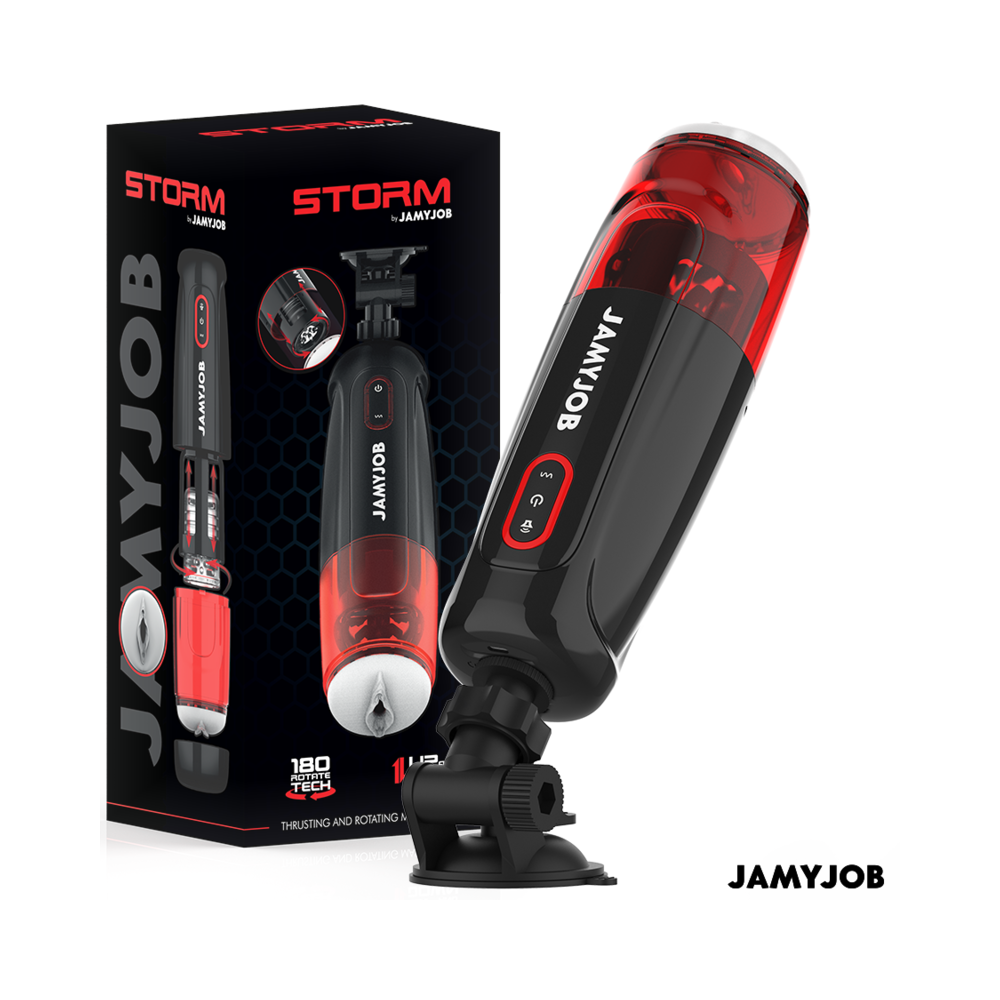 JAMYJOB - CYCLONE AUTOMATIC VAGINA MASTURBATOR 10 SUCTION AND THRUST MODES