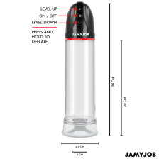 JAMYJOB - POMPE AUTOMATIQUE XPAND 3 NIVEAUX D'ASPIRATION GRIS