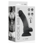 COCK MILLER - COCKSIL ARTICOLABILE IN SILICONE DENSIT NERO 13 CM